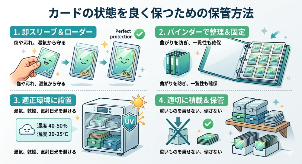 蟲神器　カード保管方法